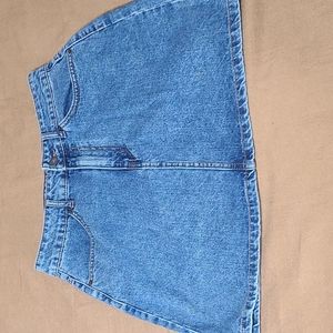 Skirt denim